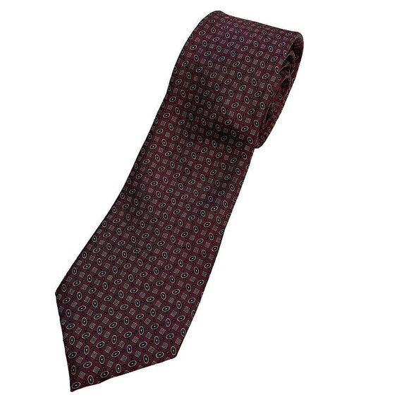 Oscar De La Renta EUC Authentic 100% Silk Tie - Picture 1 of 5